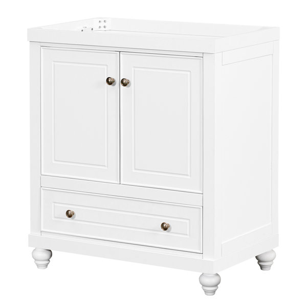 Charlton Home® 30" Bathroom Vanity Without Sink, Base Only, Cabinet ...